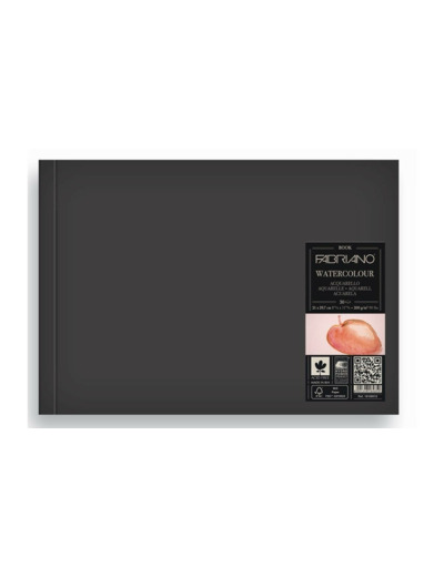 Cahier aquarelle 30F 200g/m² 25% cotton