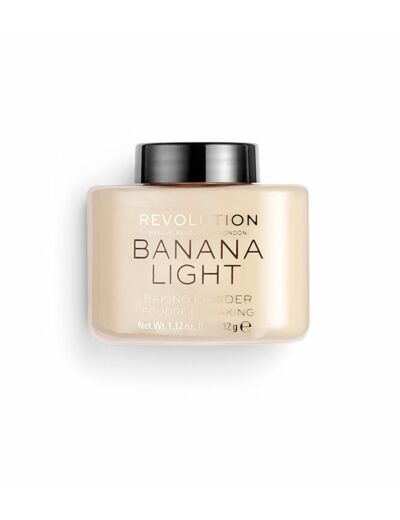Poudre libre pour baking - Banana (Light) - Makeup revolution