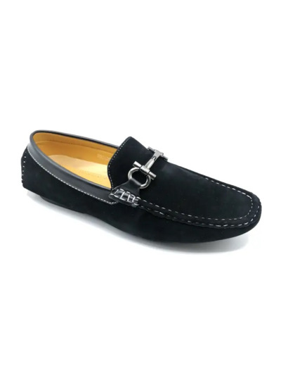 Mocassin homme noir