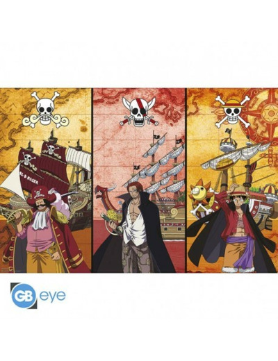 ONE PIECE - Poster Maxi 91,5x61 - Capitaines & Bateaux