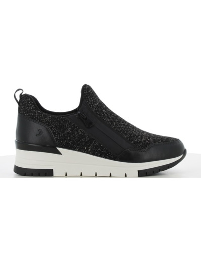 Basket femme noir