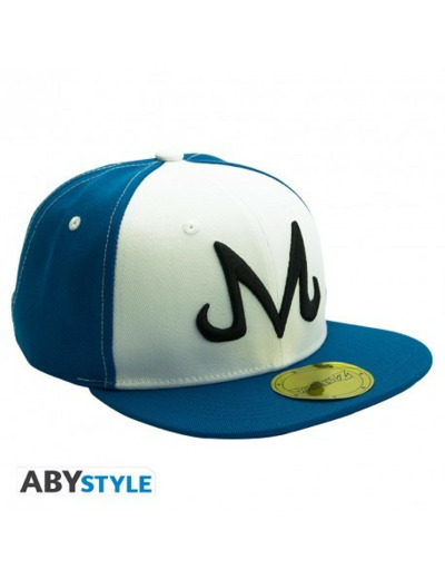 DRAGON BALL - Casquette snapback- Bleu & Blanc - Majin