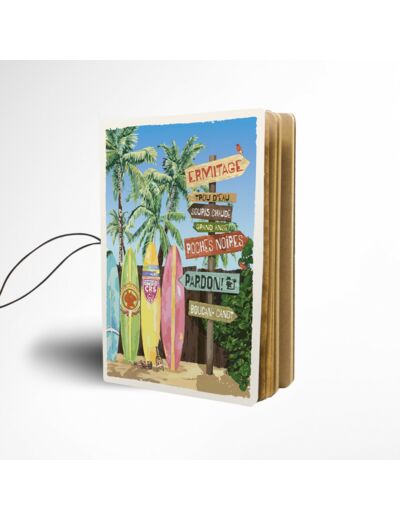 Notebook Direction Plage A6