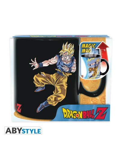 DRAGON BALL - Mug Heat Change - 460 ml - DBZ/ Goku VS Buu