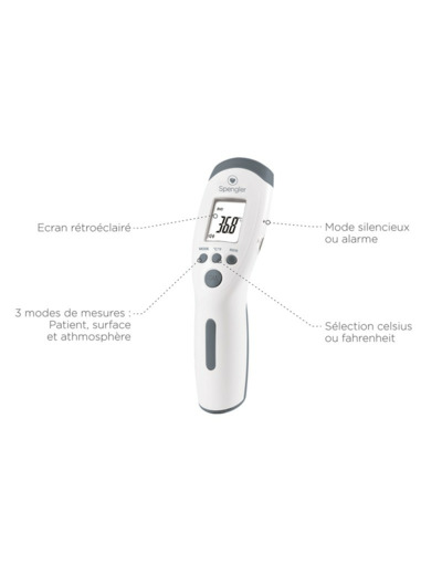 THERMOMETRE INFRAROUGE FRONTAL TEMPO EASY SPENGLER