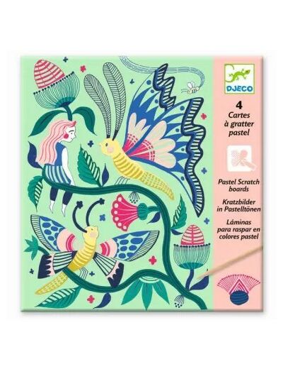 Cartes à Gratter Le Jardin Fabuleux  - DJ09719 - Djéco