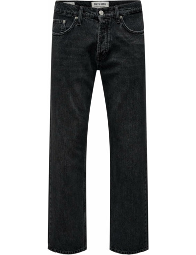 JEANS HOMME BLACK DENIM