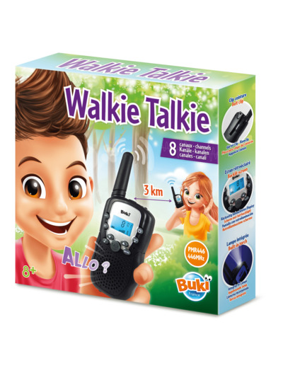 Talkie Walkie BUKI Portée 3 km