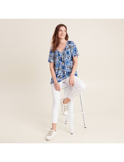 Blouse manches courtes