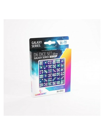 Galaxy Series - Set de 36 Dés de 6 - 12mm