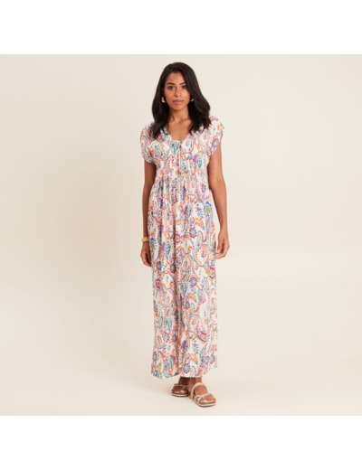 Robe longue évasée