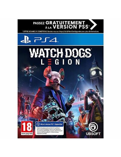 Jeu Watch Dogs Legion PS4