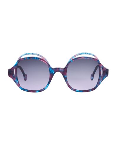 Magic Cosmos Violet Bleu Paillette - Lunettes de Soleil