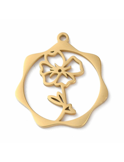 Collier fleur de naissance