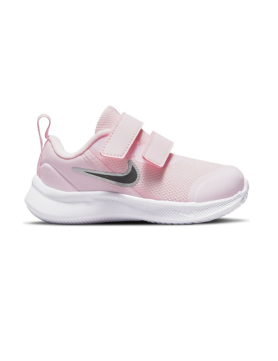 Basket bebe fille rose nike