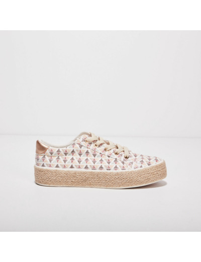 Espadrilles plates