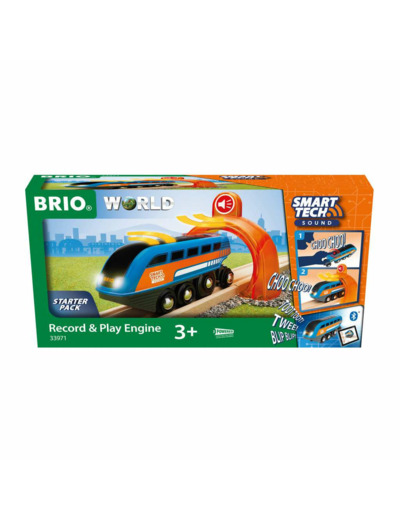 Locomotive à Enregistreur vocal Smart Tech Sound - 33971 - Brio