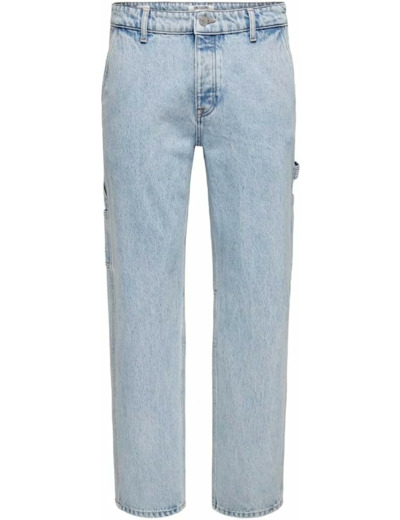 JEANS HOMME LIGHT BLUE DENIM