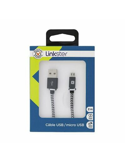 Câble USB/micro USB 2M