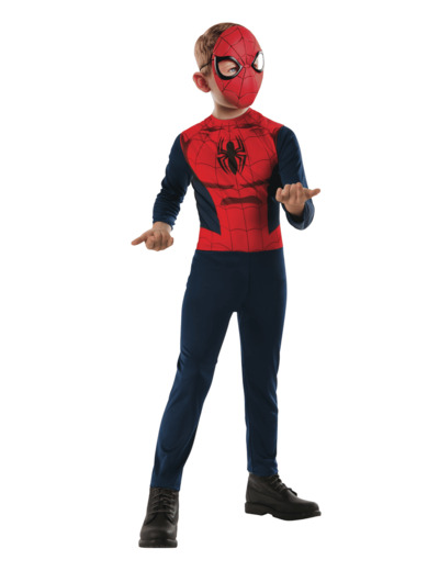 Déguisement Spider-Man + masque 3-4 ans