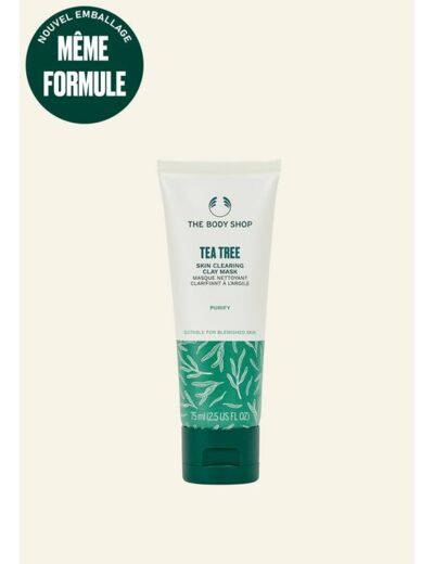 Masque purifiant argile et arbre à thé - Tea Tree