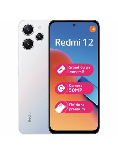 Smartphone REDMI 12 128GO Gris