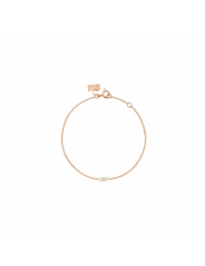 Bracelet Vanrycke Georgia en or rose et diamant