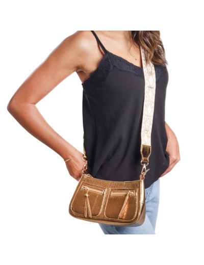 Sac femme bronze