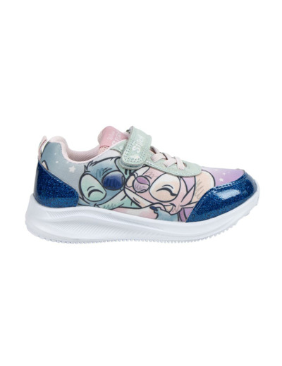 Basket junior fille blanc lilo & stitch