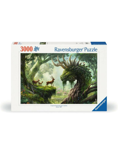 Ravensburger - Puzzle Adulte - Puzzle 3000 pièces - Le réveil du dragon de la forêt