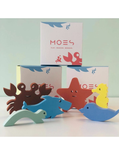 Jeux de bain animaux marins - MOES004 - Moes