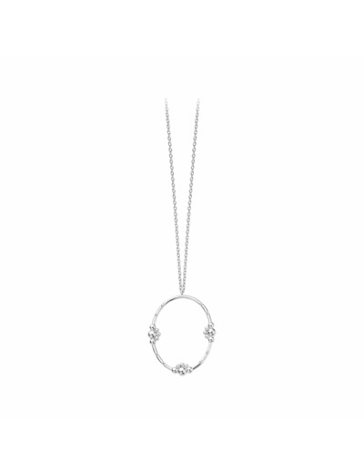 Collier Mya Bay Samula en métal argenté