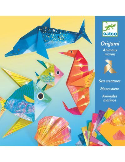 Origami Animaux marins - DJ08755