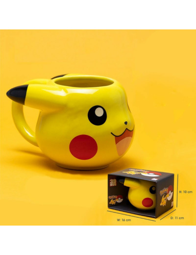 POKEMON - Mug 3D 475 ml Pikachu