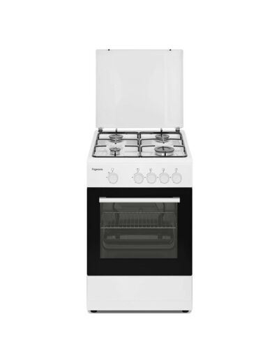 CUISINIERE 50 CM 4 Foyers + Four 49L REF FRCFG54W