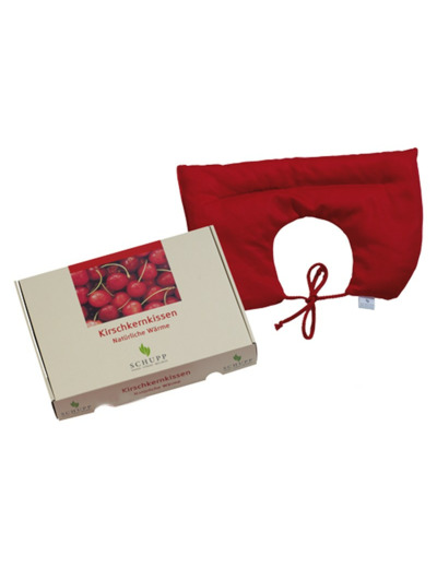 COUSSIN AUX NOYAUX DE CERISES POUR LE COU SCHUPP