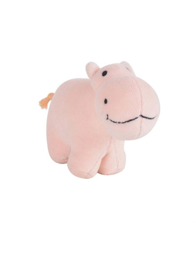 Petite peluche Hippopotame en coton bio - Tikiri - 96503A