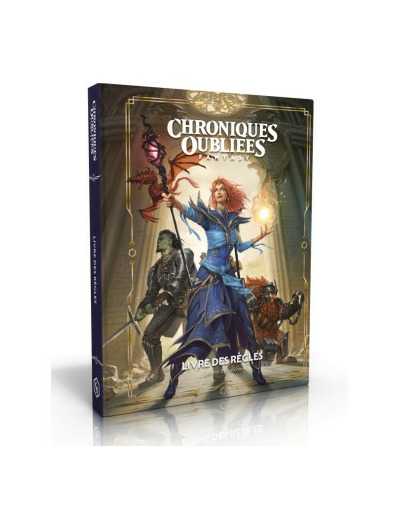 Chroniques Oubliées Fantasy 2e édition - Livre de Règles - Couverture Alternative