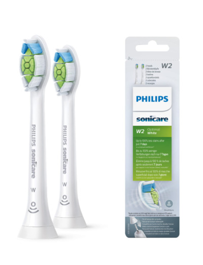 Lot de 2 Brossettes Optimal white