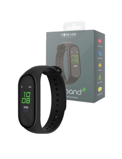 Bracelet de fitness Connecté Tracker d'activités & fréquence cardiaque