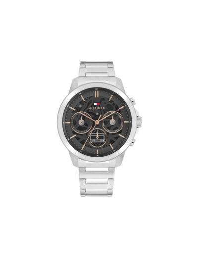 Montre Tommy Hilfiger en acier gris  1710683