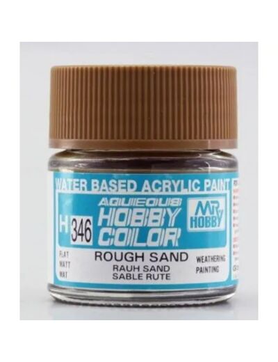 PEINTURE MAQUETTE MR HOBBY H346 SABLE RUGUEUX 10ML