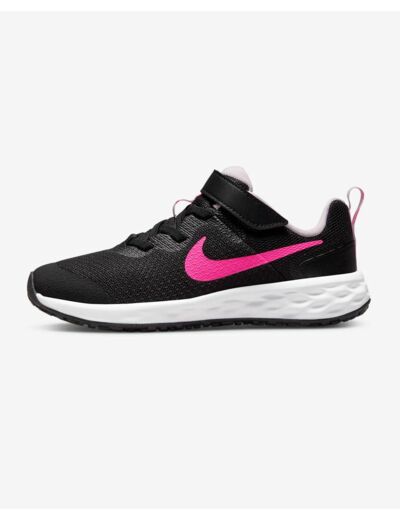 Basket junior fille noir fuchsia nike