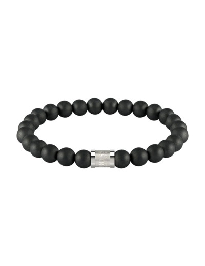 Boss Bracelet Homme Beads for Him noir