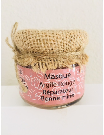 Masque argile rouge