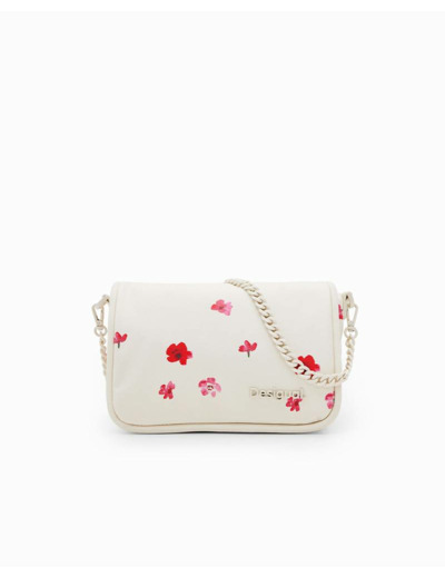 SAC A BANDOULIERE S MATELASSE FLEURS