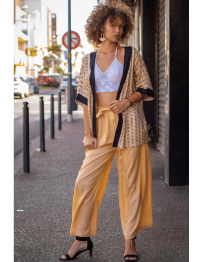 KIMONO BEIGE 974, ile de la Réunion