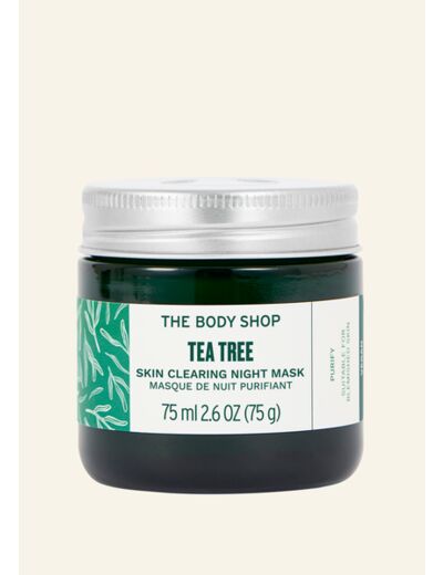 Masque de Nuit Purifiant Arbre à Thé - Tea Tree