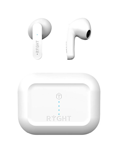 Ecouteurs bluetooth ryght pulse anc blanc