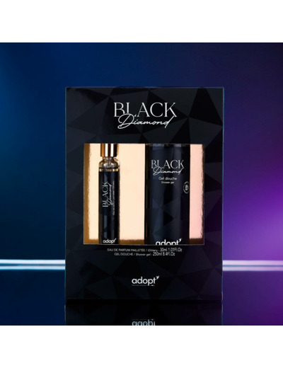 Black Diamond - Coffret eau de parfum 30 ml + gel douche 250 ml